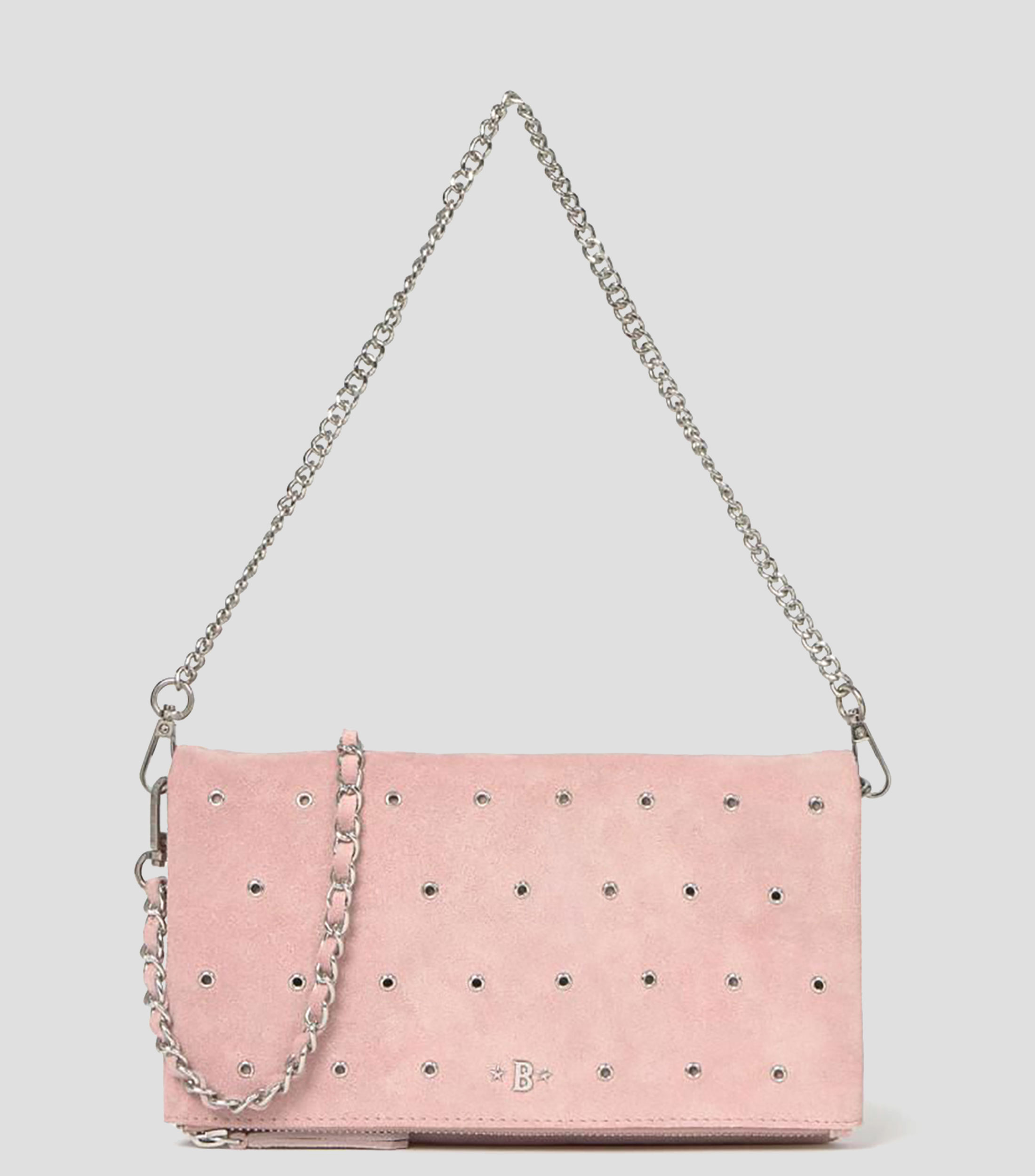 Bolsa shoulder en piel lisa Mujer